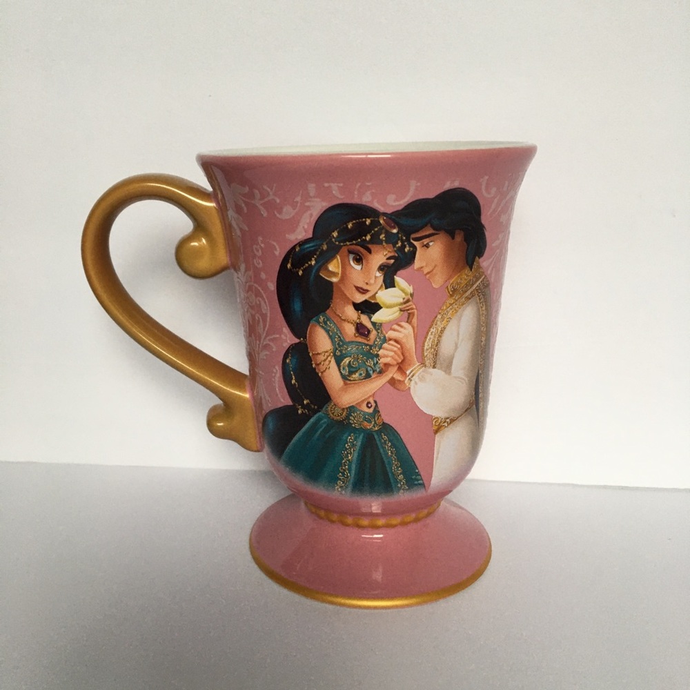 Designer Collectable Disney Fairytale authentic Princess Jasmine Aladdin mug